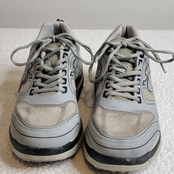 Gdefy Gravity Defyer Men's Size 9 Extra Wide Ion Gray Shoes US TB9022MGS-XW - Picture 2 of 12